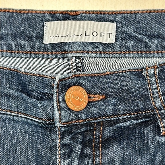 LOFT Modern Skinny Jeans Size 28/6 - Picture 8 of 14